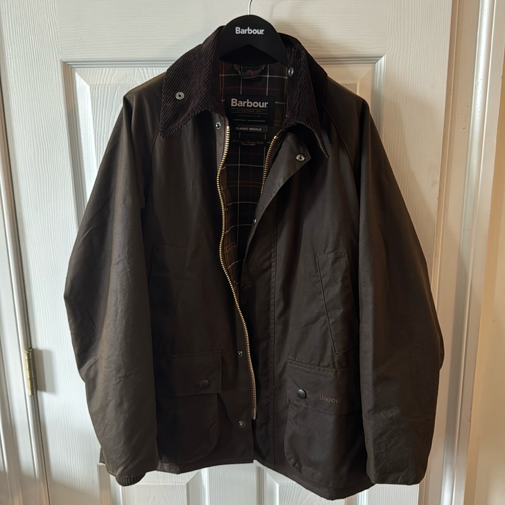 Barbour Bedale Olive 38 Medium